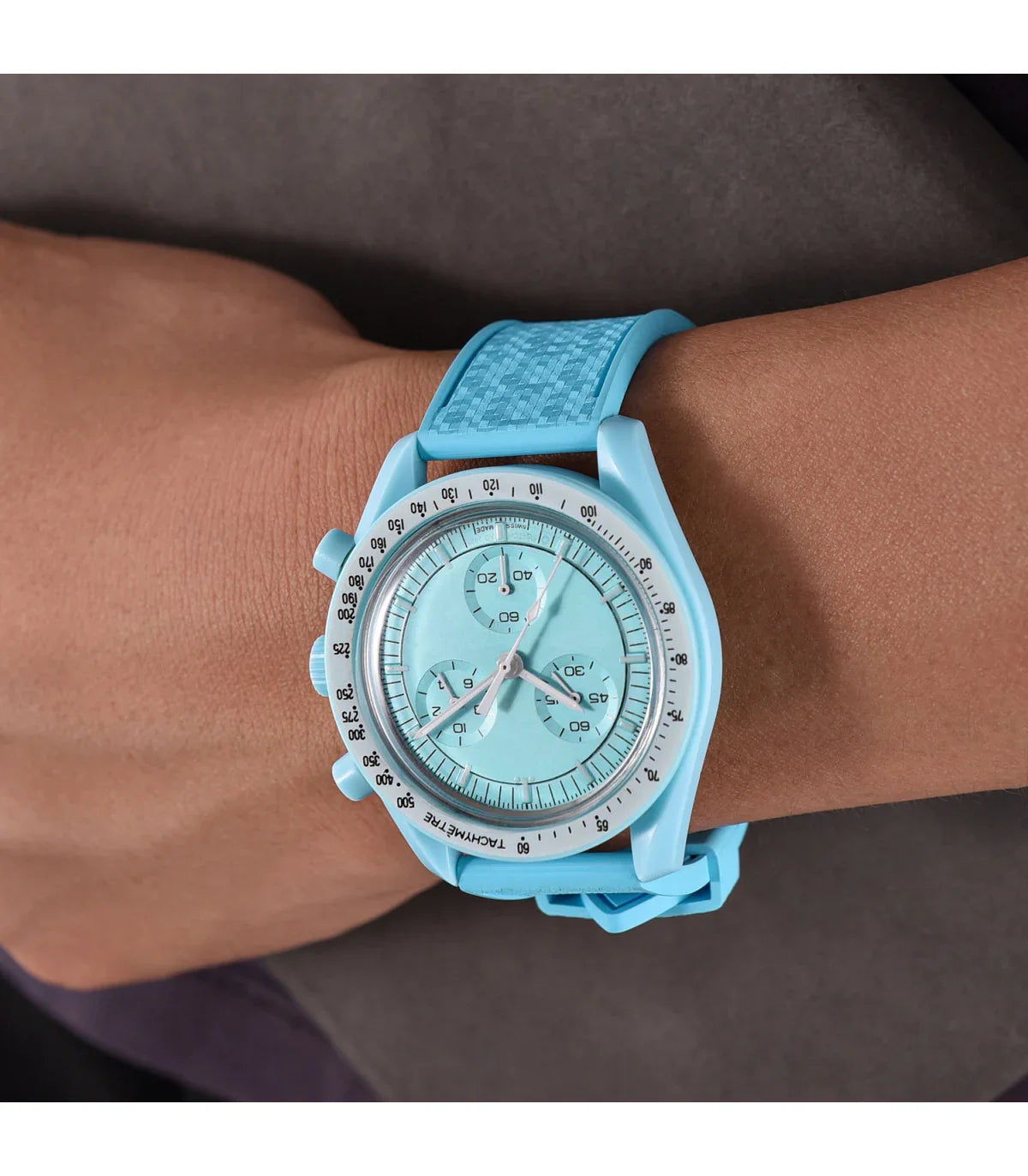 Bracelet en caoutchouc – Mosaic – KronoKeeper – Bleu marine - vue 5