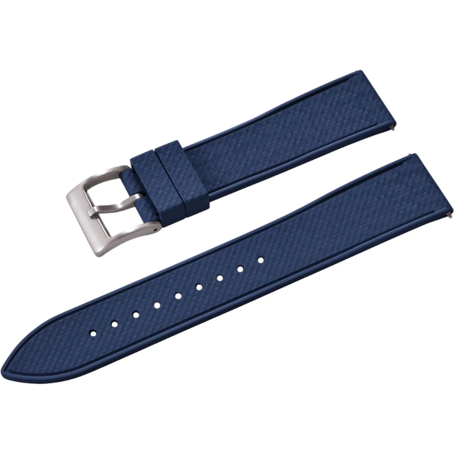 Bracelet en caoutchouc – Mosaic – KronoKeeper – Bleu marine - bracelet caoutchouc montre
