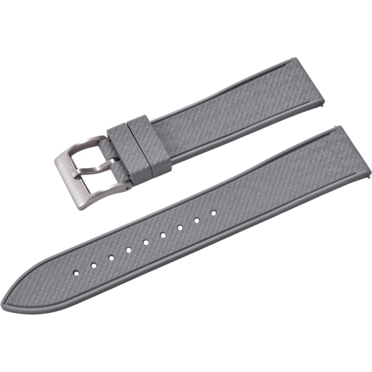 Bracelet en caoutchouc – Mosaic – KronoKeeper – Gris - bracelet caoutchouc montre