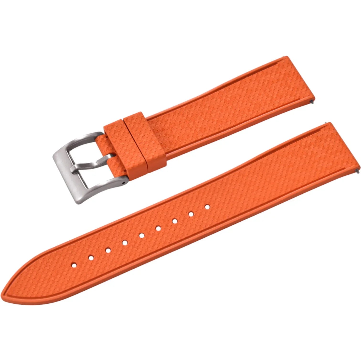 Bracelet en caoutchouc – Mosaic – KronoKeeper – Orange - bracelet caoutchouc montre