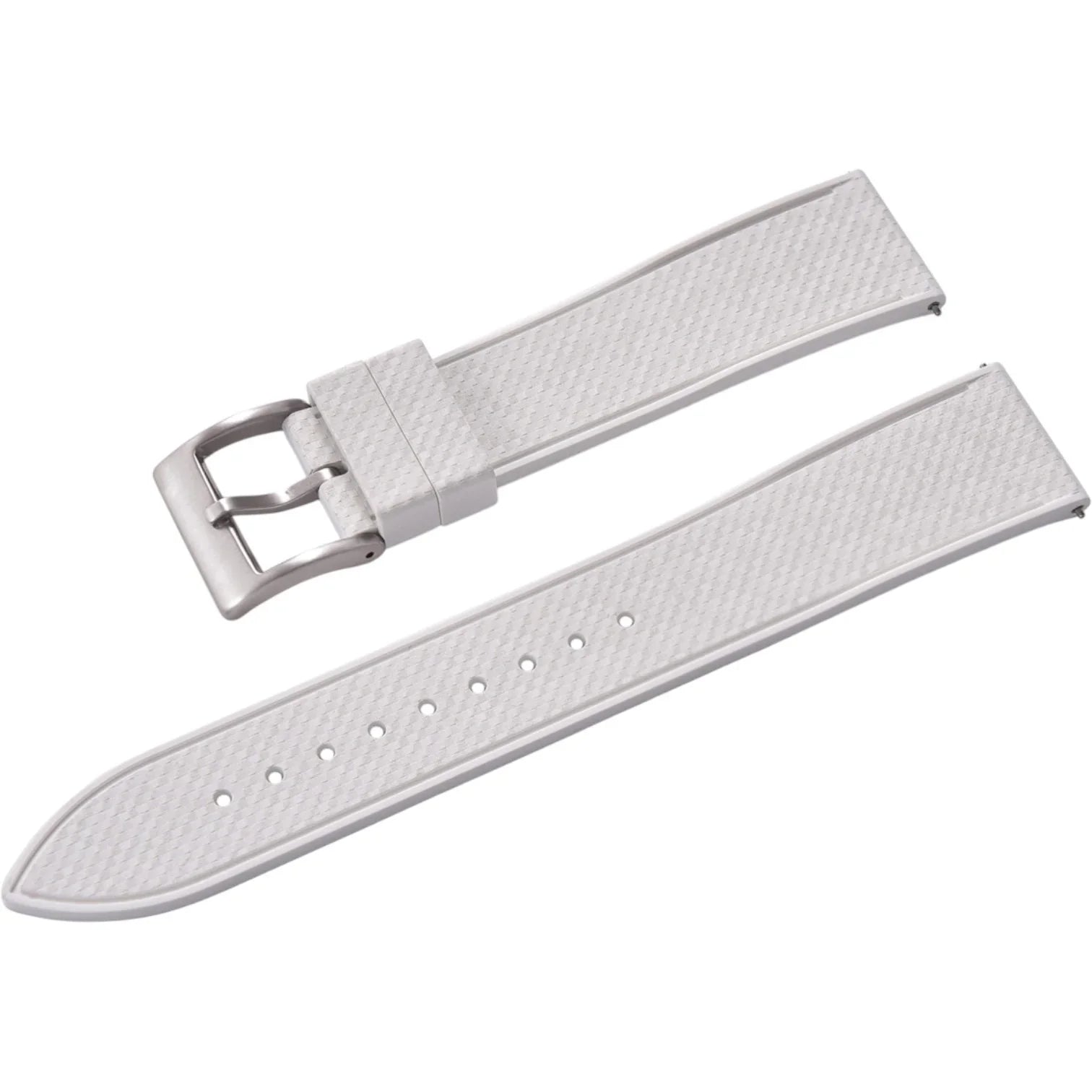 Bracelet en caoutchouc – Mosaic – KronoKeeper – Blanc - bracelet caoutchouc montre