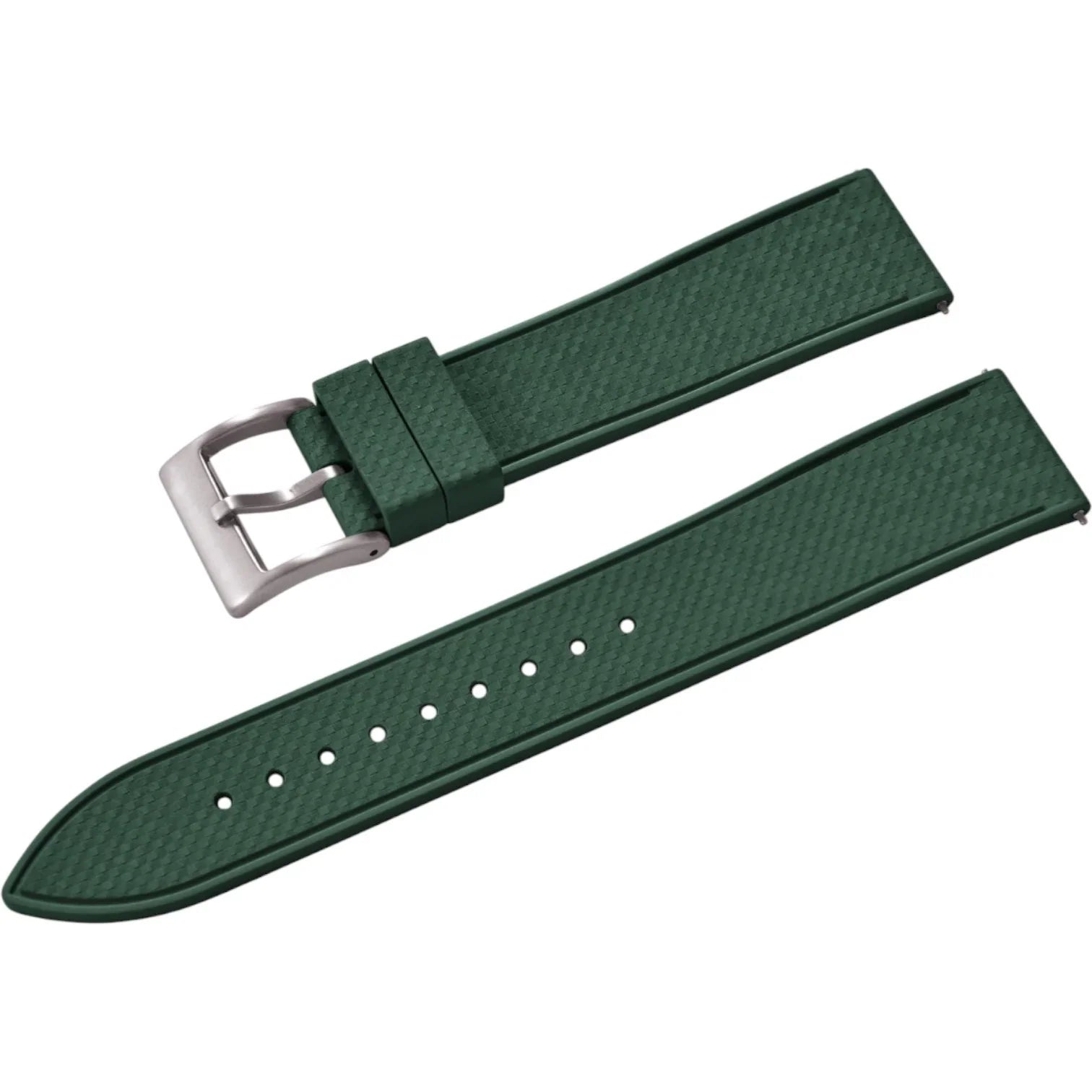 Bracelet en caoutchouc – Mosaic – KronoKeeper – Vert - bracelet caoutchouc montre