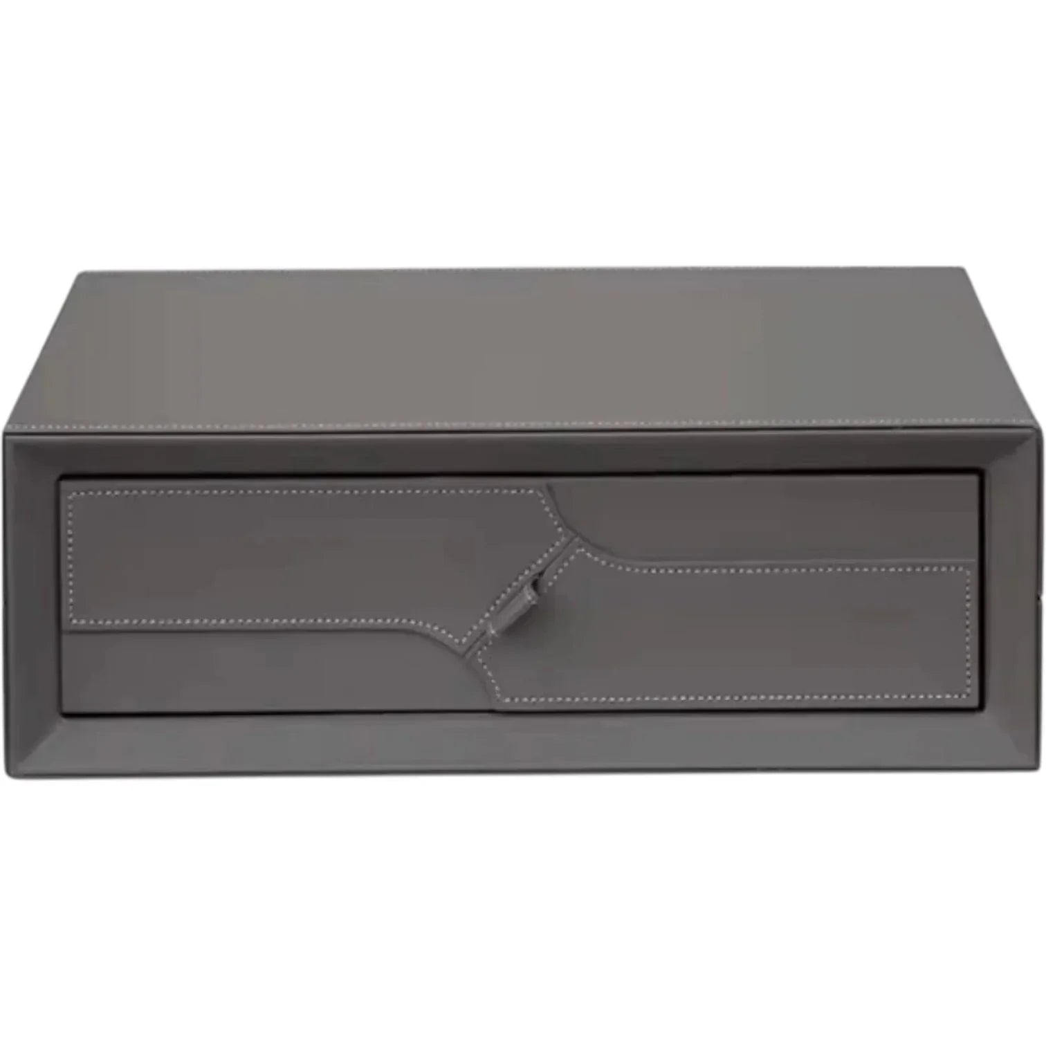 Coffre fort tiroir pour 15 montres – cuir vegan – KronoKeeper – Taupe - coffret montres