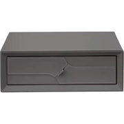 Coffre fort tiroir pour 15 montres – cuir vegan – KronoKeeper – Taupe - coffret montres