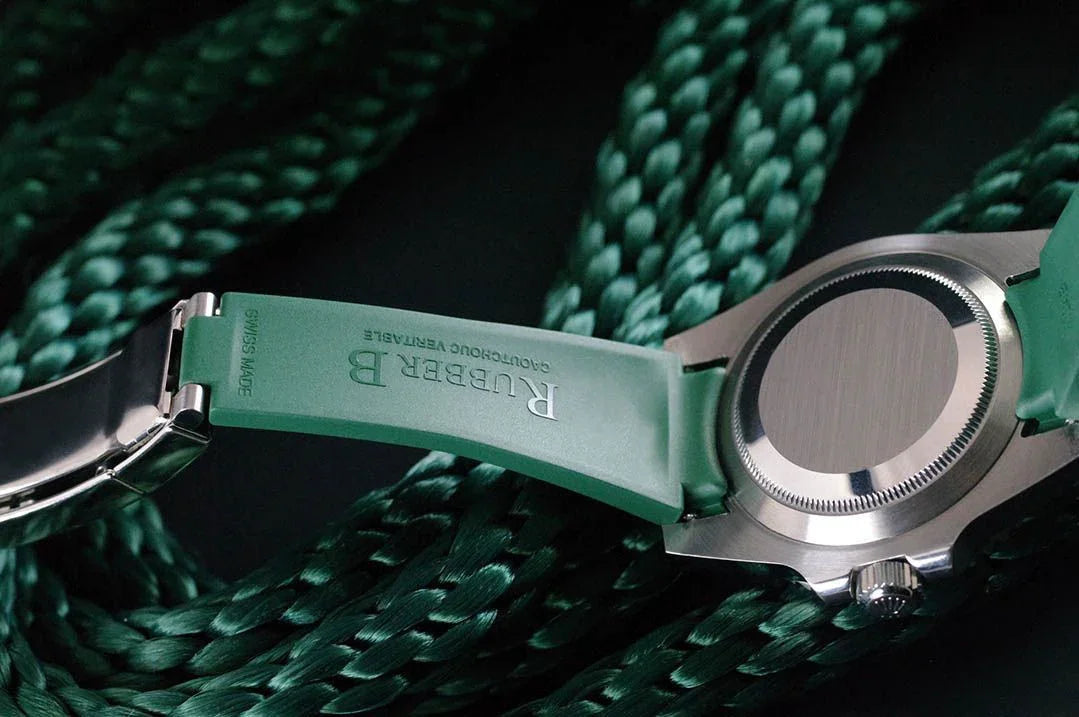 Bracelet en caoutchouc M241 – Rubber B – Vert - vue 5