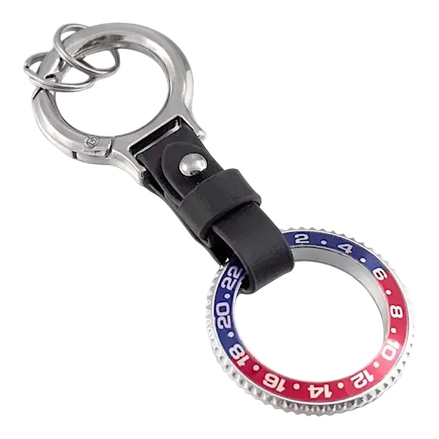 Porte clés lunette GMT premium - détail