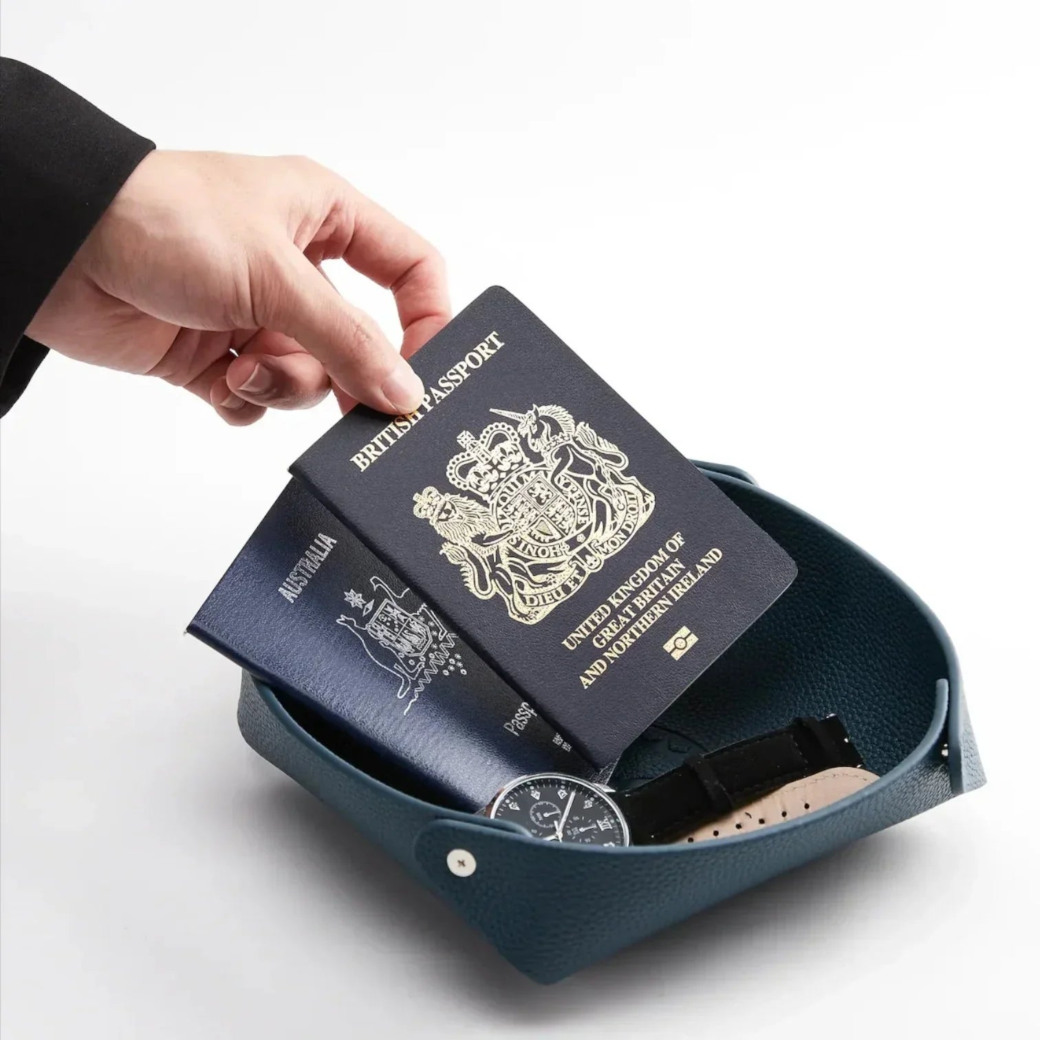 Vide Poche en cuir souple – KronoKeeper - vue 6