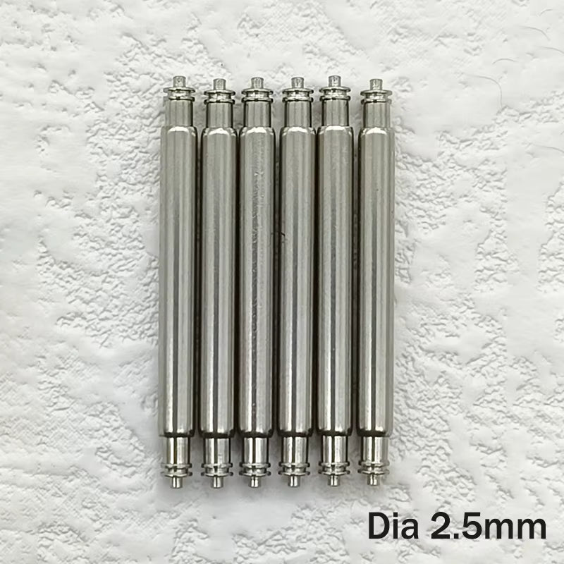 Pompes extra-épaisses 2,5 mm en acier inoxydable – lot de 2 – KronoKeeper