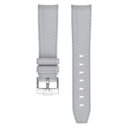 Textured Rubber Strap for Omega MoonSwatch - Kronokeeper - Grey