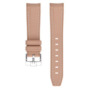 Bracelet en caoutchouc texturé pour Omega MoonSwatch - KronoKeeper - Kaki