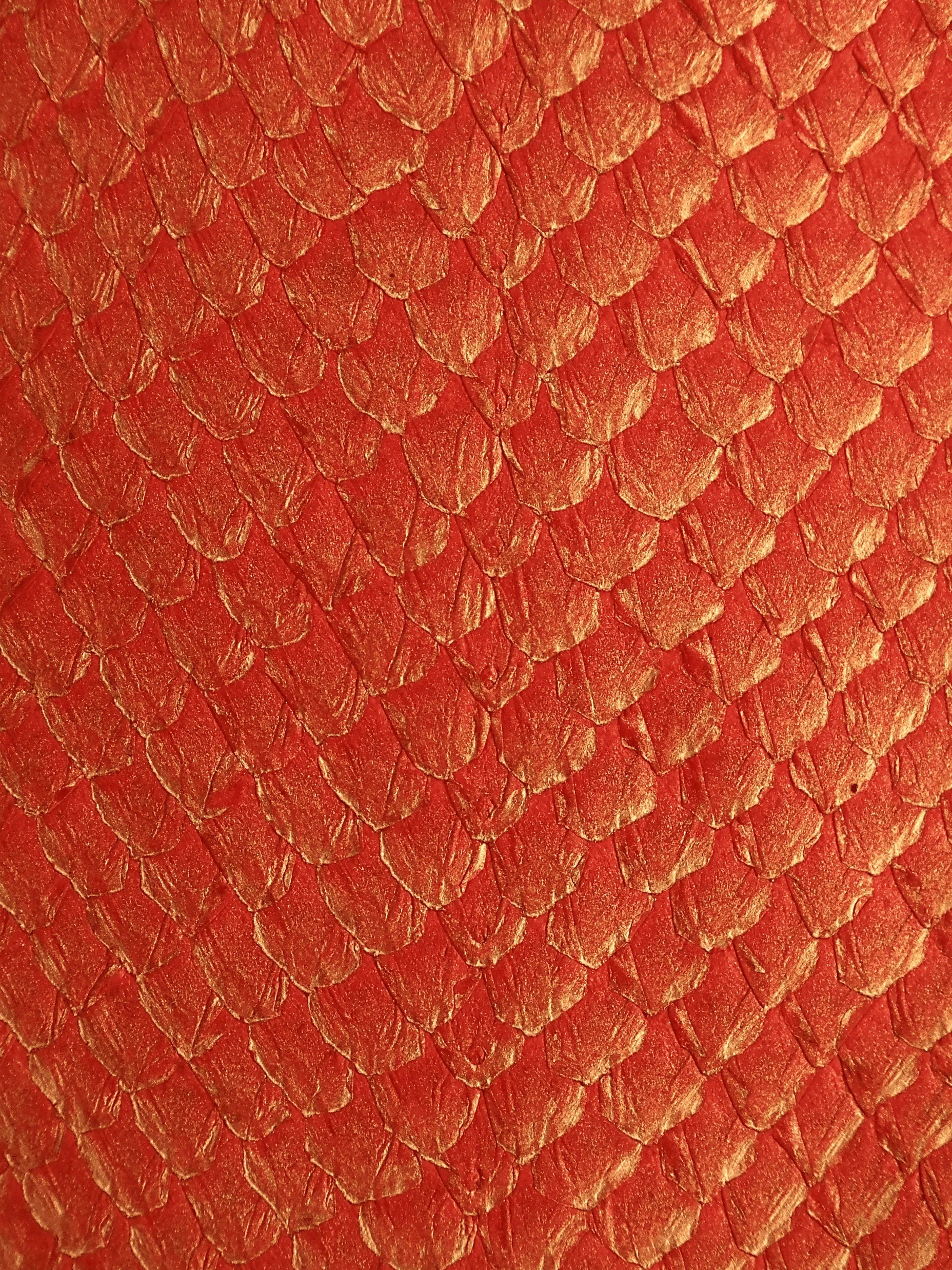 Bracelet Saumon Dégradé Rouge Impérial - KronoKeeper