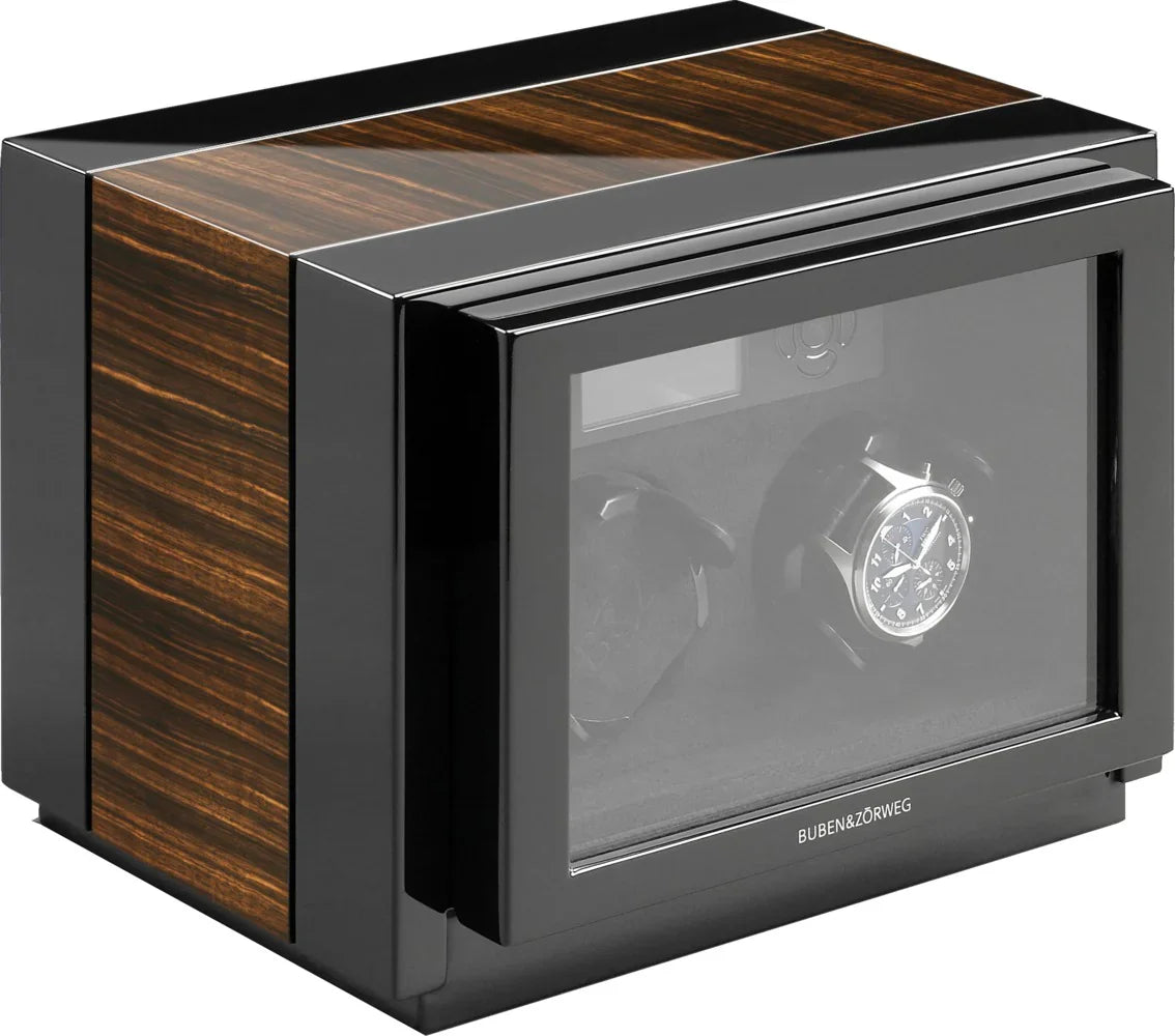 Remontoir pour 2 Montres - Vantage 2 Macassar - Buben & Zorweg - remontoir montre