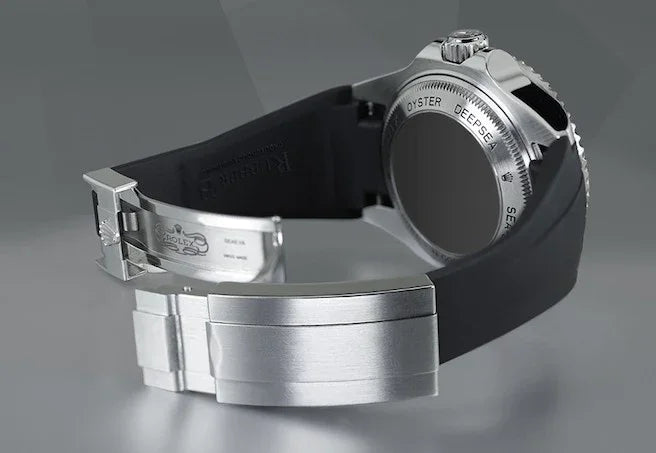 Bracelet en caoutchouc M108 - Rubber B - Noir - vue 3
