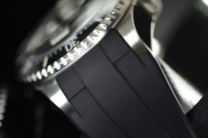 Bracelet en caoutchouc M108 - Rubber B - Noir - vue 4