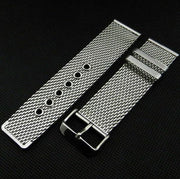 Bracelet mesh avec boucle ardillon - accessoire montre