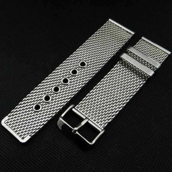 Bracelet mesh avec boucle ardillon - accessoire montre