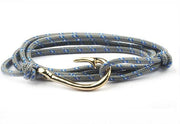 Bracelet hameçon doré Vikings - vue principale