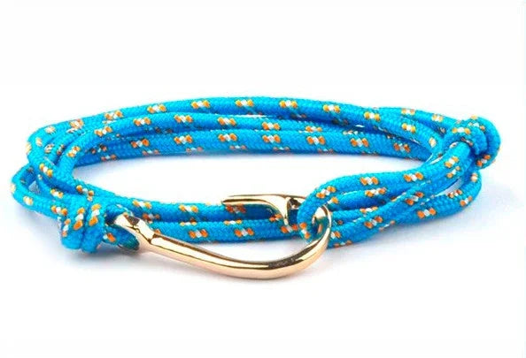 Bracelet hameçon doré Vikings - vue 7