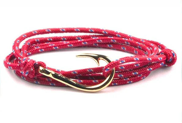 Bracelet hameçon doré Vikings - vue 9