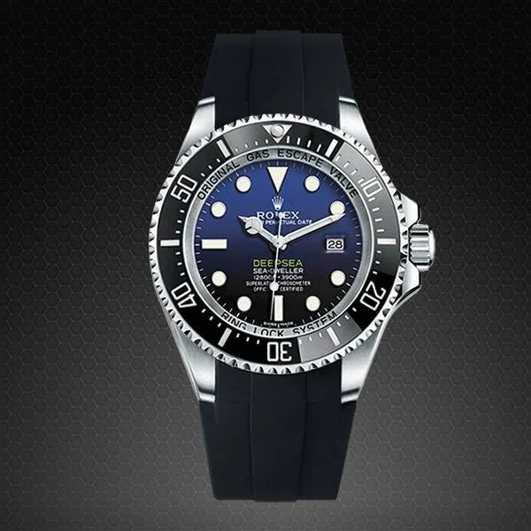 Bracelet en caoutchouc M108 - Rubber B - Noir - vue 9