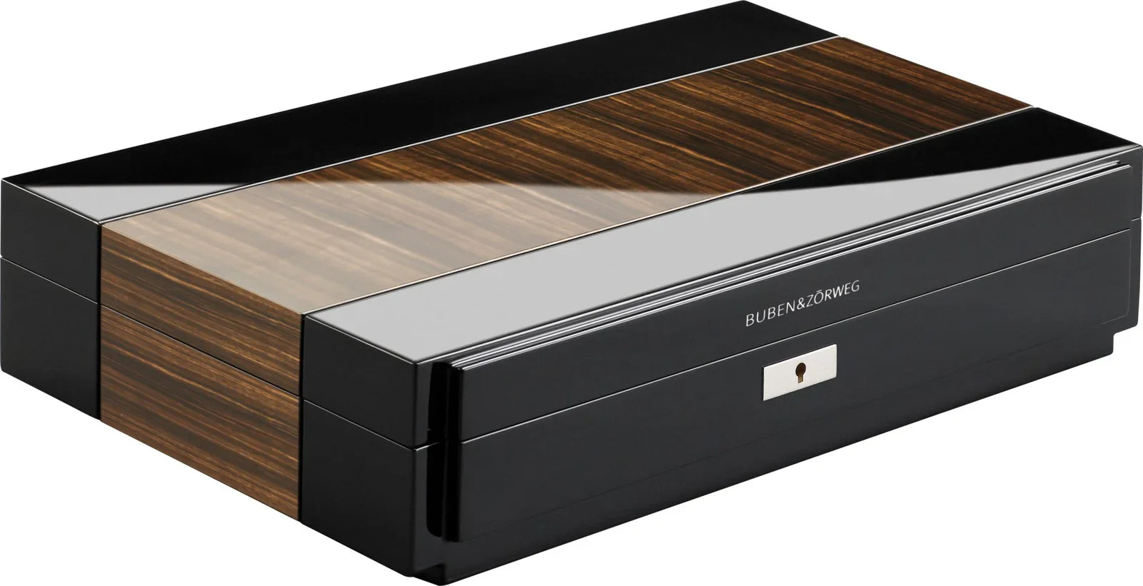 Vantage 18 Macassar - Coffret pour 18 montres - Buben & Zorweg - détail