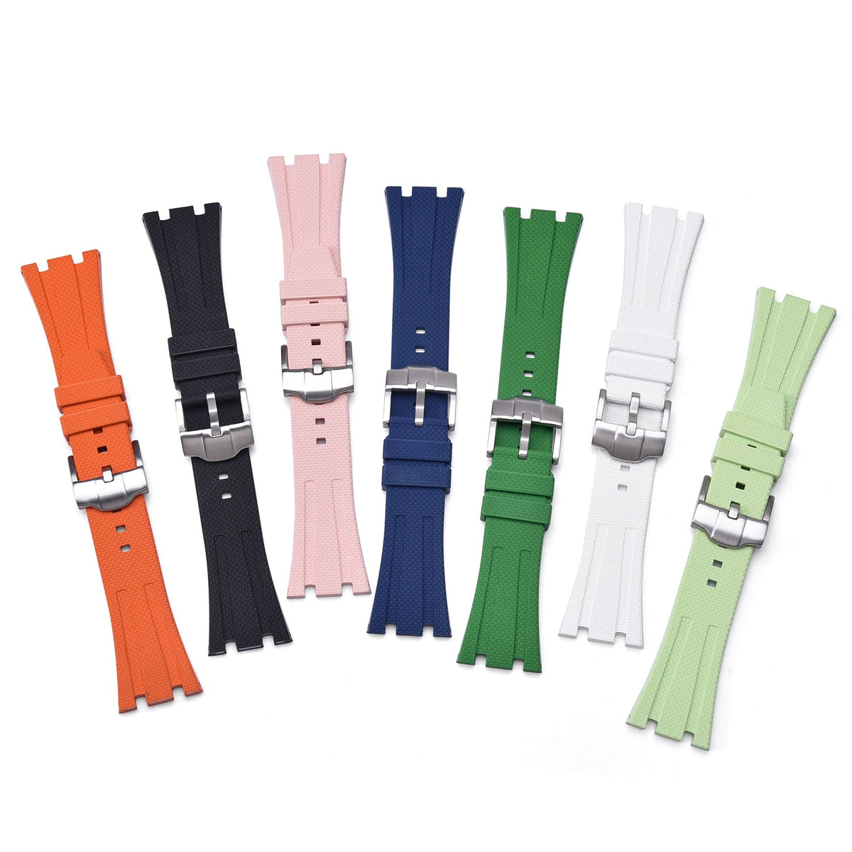 Collection KronoKeeper bracelets caoutchouc et coques pour AP x Swatch, 7 coloris