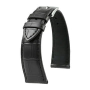 Bracelet Alligator Felix Mat gris foncé - KronoKeeper - bracelet cuir alligator montre