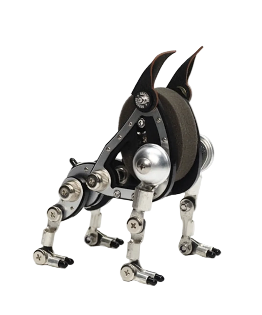 Support de montre chien Drex Robotoys, vue de profil