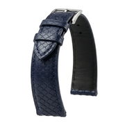 Bracelet Saumon Satiné Bleu Baltique - KronoKeeper - vue principale