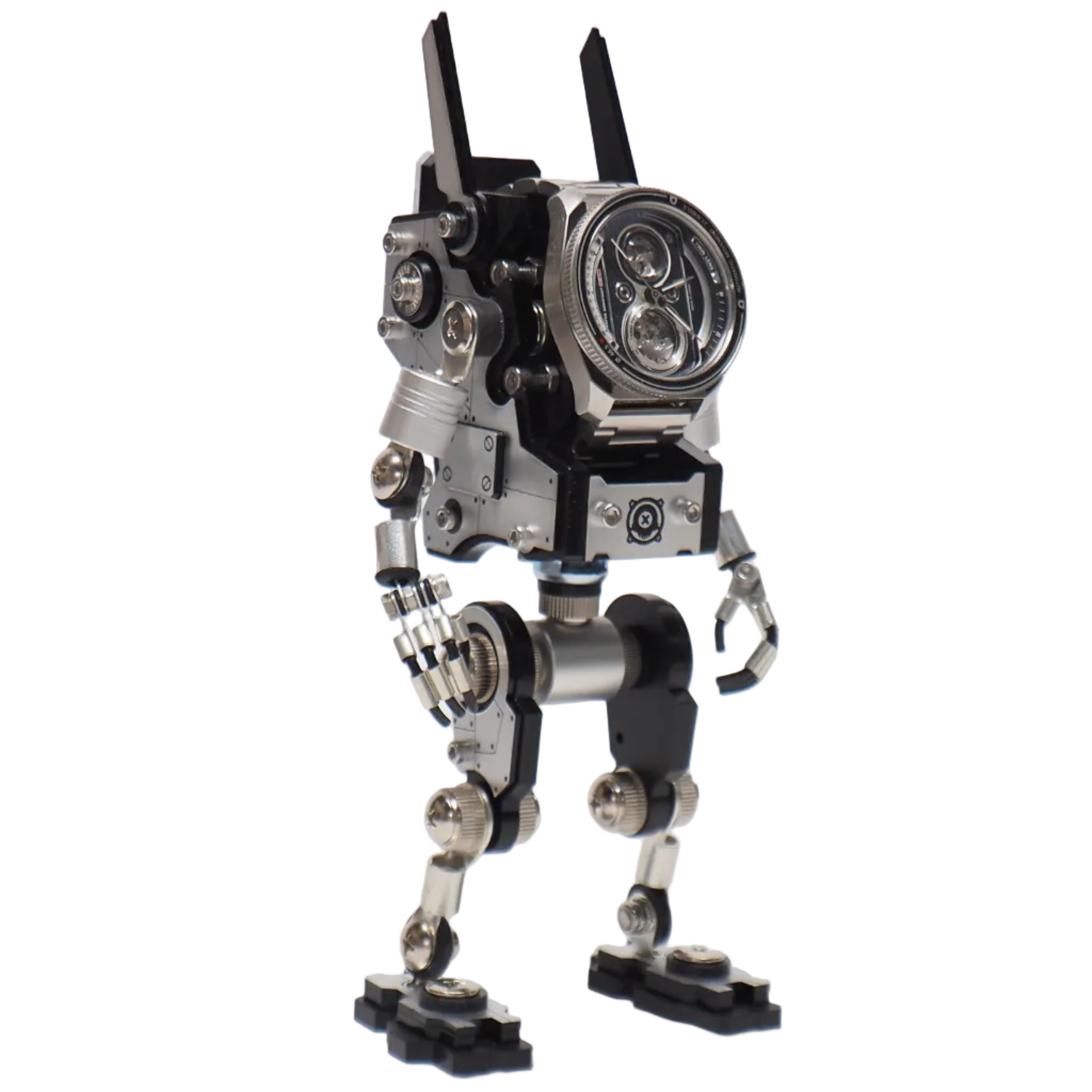 Support de montre robot Luxi Robotoys, vue de détail