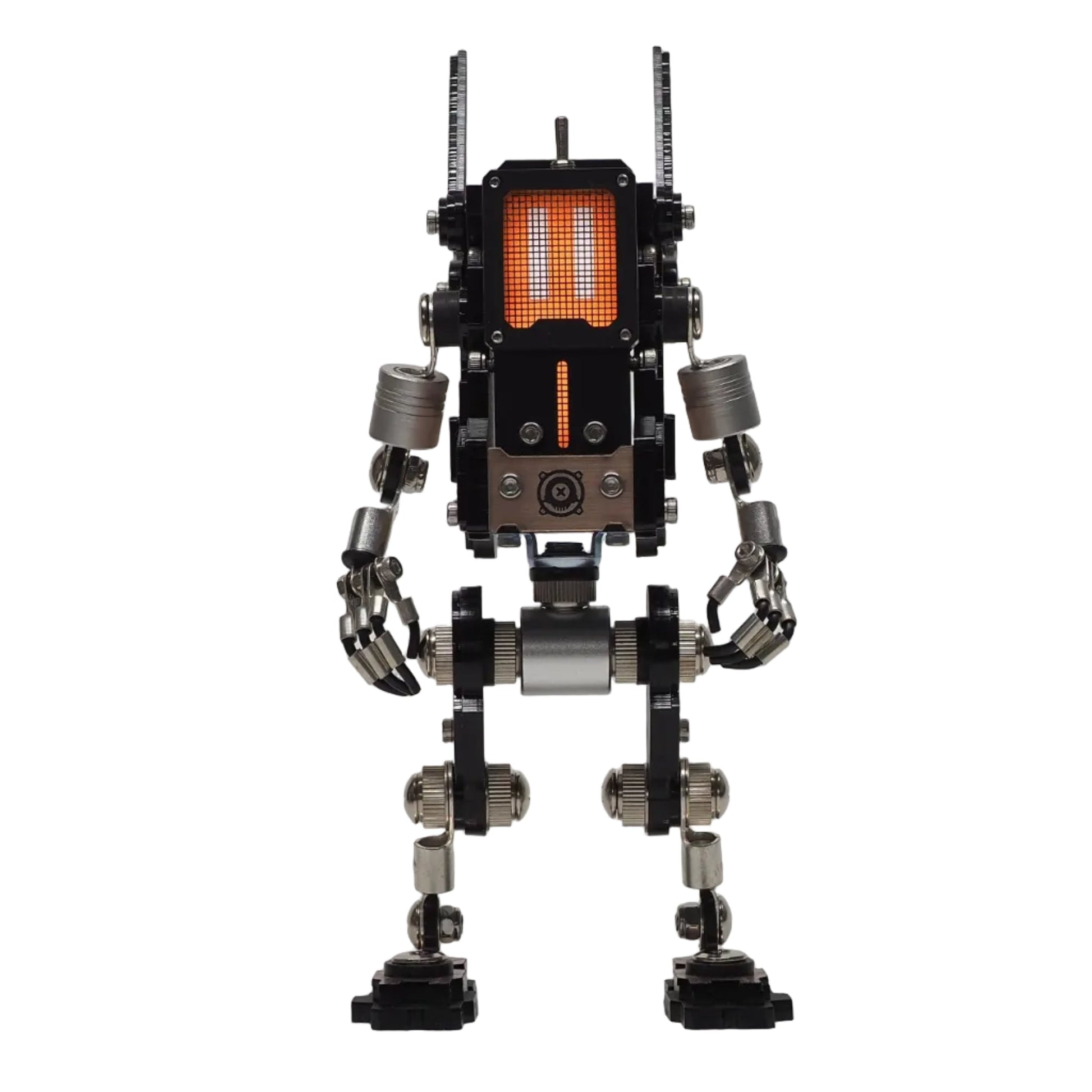 Support de montre robot Luxi Robotoys, vue de dos