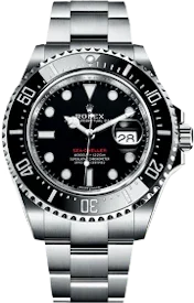 Montre de plongée acier cadran noir affichage date lunette crantée homme